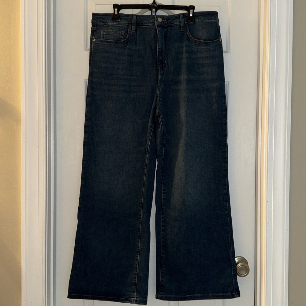 AJ OG Tummy Control Boyfriend/Wide Leg Jean